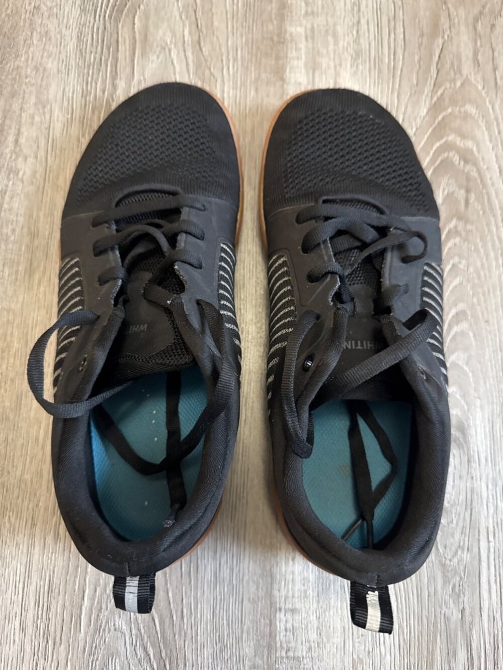 Whitin Size 41 Barefoot Black Running Shoes